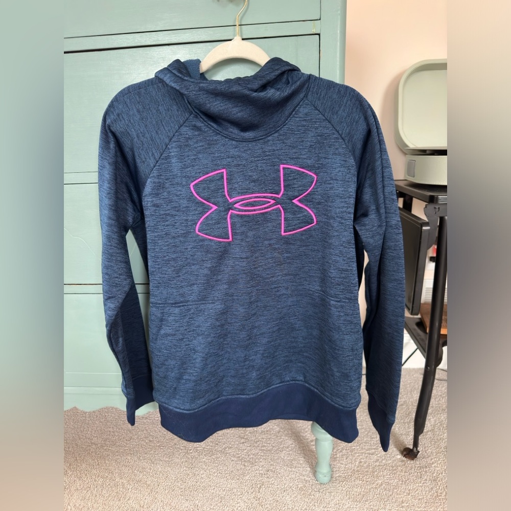 Under Armour Blue and Purple Hoodie